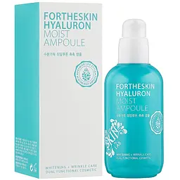 Сироватка для обличчя Fortheskin Hyaluron Moist Ampoule з гіалуроновою кислотою, 100 мл - мініатюра 2