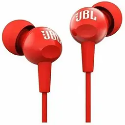 Гарнітура дротова JBL C100SI червона 8 мм C100SI-red - мініатюра 4