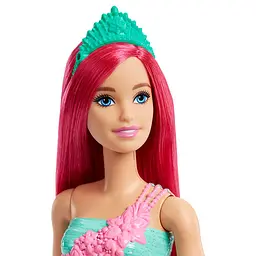 Лялька-принцеса Barbie Dreamtopia з малиновим волоссям, 30 см (HGR15) - мініатюра 2