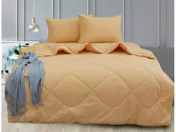 Комплект постільної білизни (Apricot Cream) 1,5-спальний TAG tekstil pbe0028655 - мініатюра 2