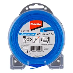Жилка косильна 1.65 мм "чотирилисник" Makita E-01731 (15 м)