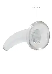 Фалоімітатор RealRock Non Realistic Dildo with Suction Cup 4.5, 11.5 см - мініатюра 3