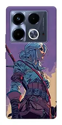 TPU чохол Demsky The witcher ciri для Infinix Note 40 4G