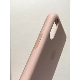 Оригінальний силіконовий чохол Apple Silicone Case для iPhone XS Max (6.5") Pink Sand MTFD2LL/A - мініатюра 3