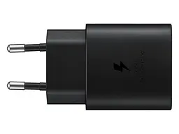 Мережевий зарядний пристрій Samsung 25 W PD Black (EP-TA800NBEGRU) - мініатюра 3