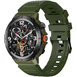 Смарт-годинник IWO X22 38mm, 330 mAh, IP68 Army Green (IWOX22AG)