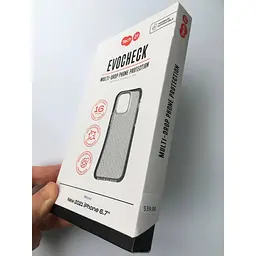 Оригінальний протиударний чохол Tech21 Evo Check для iPhone 13 Pro (6.1") Smokey Black T21-9192 - мініатюра 2