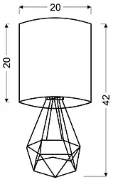 Настільна лампа Candellux 41-62925 GRAF - мініатюра 3