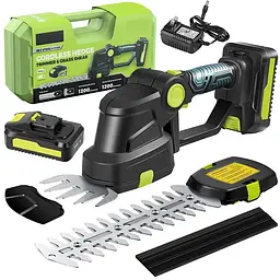 Акумуляторний кущоріз KRAFFTEC Saker Trimmer and Grass shear 36V 2АКБ