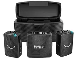 Мікрофонна радіосистема для смартфона Fifine M9 Black