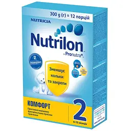 Дитяча суміш Nutrilon 2 Комфорт молочна 300 г (5900852038525)