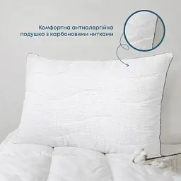 Подушка TENERGY ANTISTRESS 50x70 см (650 г) (чохол стьобаний) (3-03871_00000) - мініатюра 2