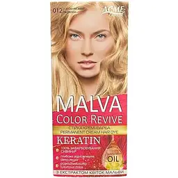 Крем-фарба MALVA COLOR REVIVE Свiтло-русявий 012