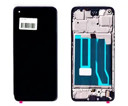 Дисплей Oppo Reno 8T 4G OLED чорний + рамка