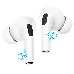 Навушники Borofone BW63 True wireless stereo headset White - мініатюра 3