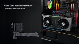 Тримач для відеокарти Phanteks металевий PCI 3.0 Black (PH-VGPUKT_02-1) - мініатюра 8