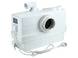 Канализационная станция LEO, 0.6 кВт, Hmax 8.5 м, Qmax 110 л/мин, 3 входа + фронтальный вход 90 мм (776914) - миниатюра 3
