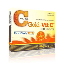 Вітаміни та мінерали Olimp Sport Nutrition Gold-Vit C 1000 Forte, 30 капсул