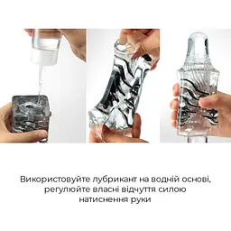 Мастурбатор Tenga Crysta BLock - мініатюра 4