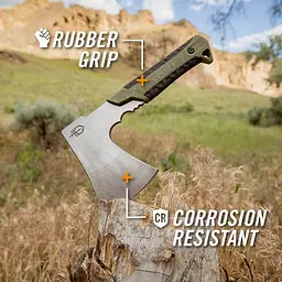 Сокира Gerber Pack Hatchet Camping Axe, Green 31-003482 (1027507) - мініатюра 2