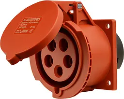 Розетка врізна 32А P5 IP44 3P+N+PE UCombi АСКО-УКРЕМ (A0080010163)