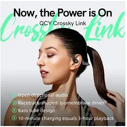 Навушники QCY Crossky Link T22 чорні - мініатюра 5