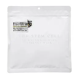 Маска для обличчя Kor Japan Shiratama Suhada Essence Mask Тканинна зі стовбуровими клітинами та екзосомами 30 шт (4571365223558) - мініатюра 2