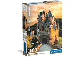 Пазл Clementoni High Quality Collection: Замок Ельц у золоту годину, Німеччина (High Quality Collection - Golden Hour at Eltz Castle Puzzle - 1000 pcs.), 1000 ел. (37109)