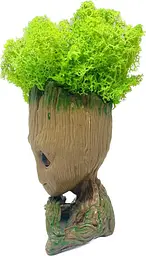 Кашпо горщик зі стабілізованим мохом Грут Groot G3 - мініатюра 2