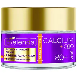 Крем для обличчя Bielenda Calcium + Q10 Концентрований регенерувальний 80+, 50 мл - мініатюра 3