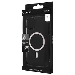 Чохол WAVE Premium Crystal Case with Magnetic Ring iPhone 15 - мініатюра 2