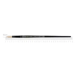 Пензель синтетика кругла Terra 1608R №10 довга ручка ROSA (4823098533658)