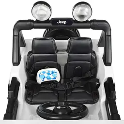 Дитячий електромобіль Bambi «Джип» M 4176EBLR-1, до 35 кг - мініатюра 5