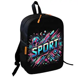 Рюкзак шкільний дитячий спортивний спорт Sport 36х27 см для хлопчика (01112)
