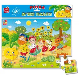 М'які пазли А4 "Ріпка" Vladi Toys VT1102-28