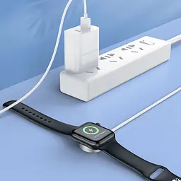 БЗП Hoco CW39 Wireless charger for iWatch (USB) White - мініатюра 7