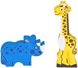 Формовий пазл Melissa&Doug Сафарі, 7 елементів (MD13722) - мініатюра 4