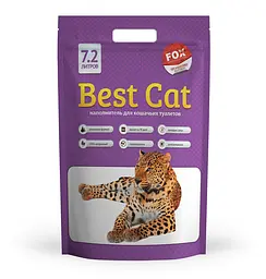 Силікагелевий наповнювач Best Cat Purple Lawender 7.2 л 2.6 кг