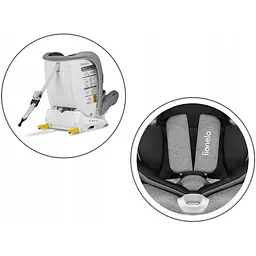 Автокрісло Lionelo Oliver 9-36 кг Isofix Stone - мініатюра 8