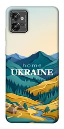 TPU чохол Demsky Ukraine home для Motorola Moto G32