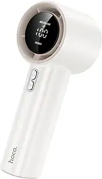 Вентилятор портативний Hoco HX64 Hurricane high-speed handheld fan white