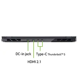 Ноутбук Ігровий Acer Predator Helios 18 AI PH18-73-91LN, Intel Core Ultra 9 275HX до 5.4GHz, 18" WQXGA, 192GB, SSD 5TB, NVIDIA Geforce RTX 5090 24GB, Windows 11 Pro - мініатюра 12