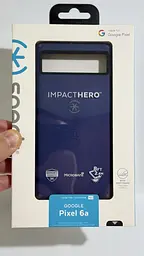 Чохол протиударний оригінальний Speck Presidio IMPACTHERO 150013-9627 для Google Pixel 6a (6.1") Blue - мініатюра 4