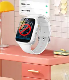 Дитячий смарт годинник-телефон Lemfo Y16 з ліхтариком, GPS трекером, Wi-Fi, функцією прослуховування та дзвінками До 4 днів роботи Синій - мініатюра 10
