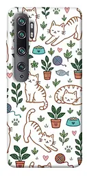 TPU чохол Demsky Cats pattern для Xiaomi Mi Note 10 / Note 10 Pro / Mi CC9 Pro