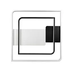 Люстра стельова LED Levistella 7871022, 64W, біло-чорна, з пультом, сучасний стиль для дому - мініатюра 5