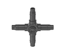 З'єднувач хрестоподібний Gardena Micro-Drip-System для шлангів 4,6 мм, 10 шт (13214-20)