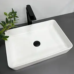 Умивальник VBI Triest 50 white накладний VBI-012702, Білий