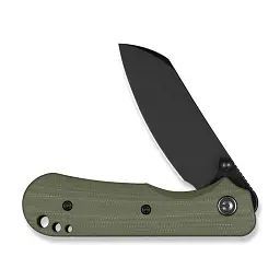 Ніж Civivi Crabby, Green G10, Darkwash (C24055-1) - мініатюра 3