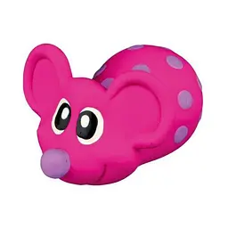 Іграшка Trixie Миша з пищалкою для собак 8 см латекс - мініатюра 3